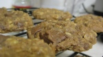 Chocolate and Oat Cookies