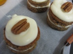 Individual Fig Cakes with Honey Cream Cheese Frosting