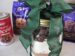 Brownies in Jar with Bow